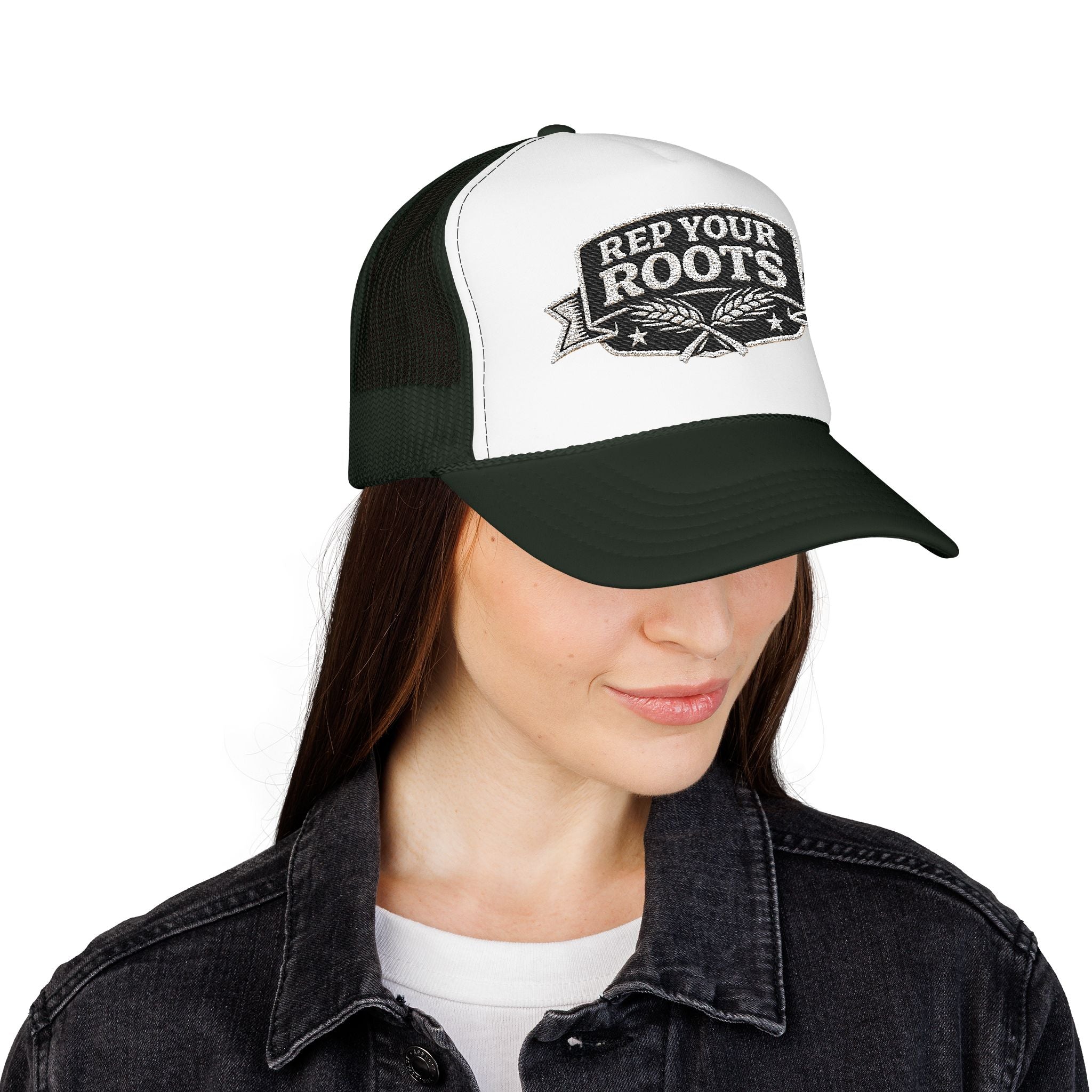 "Rep Your Roots" Foam Trucker Hat