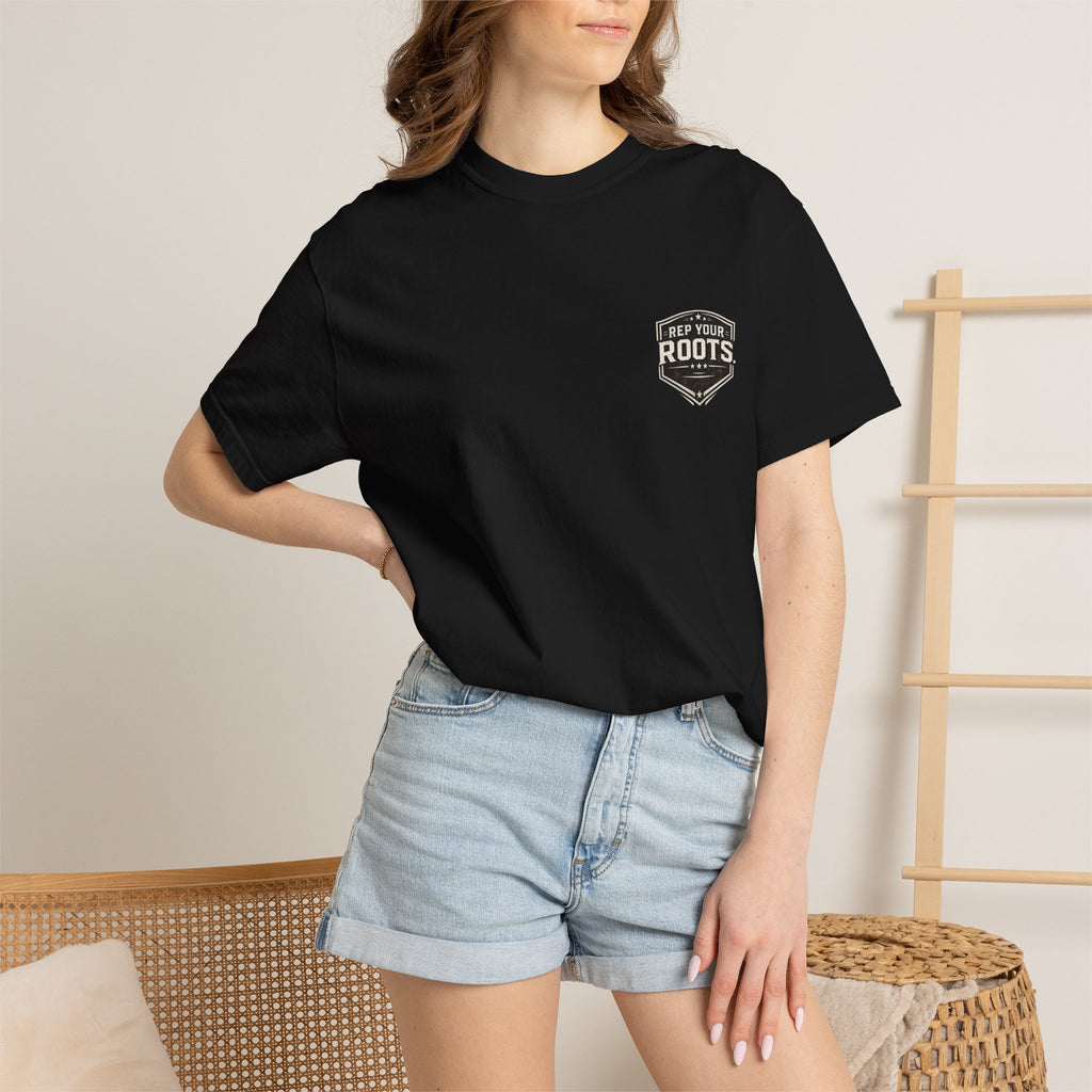 Raised On Riley™ "Rep Your Roots" Heavyweight Tee