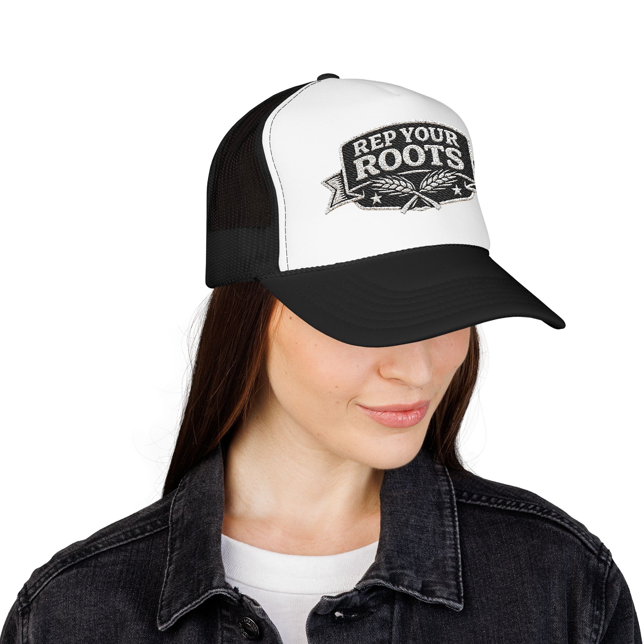 "Rep Your Roots" Foam Trucker Hat