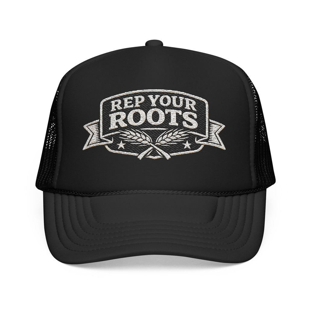"Rep Your Roots" Foam Trucker Hat