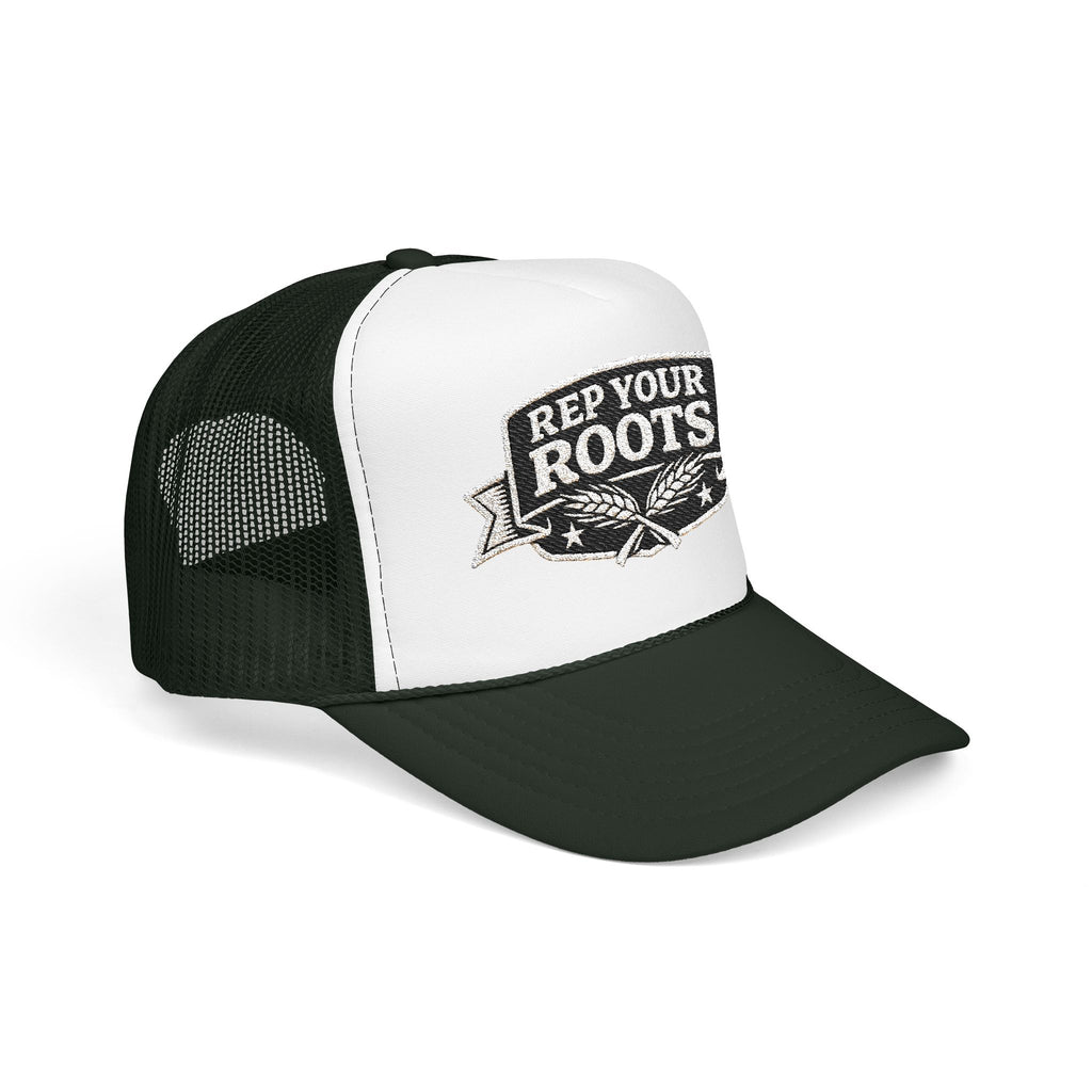 "Rep Your Roots" Foam Trucker Hat
