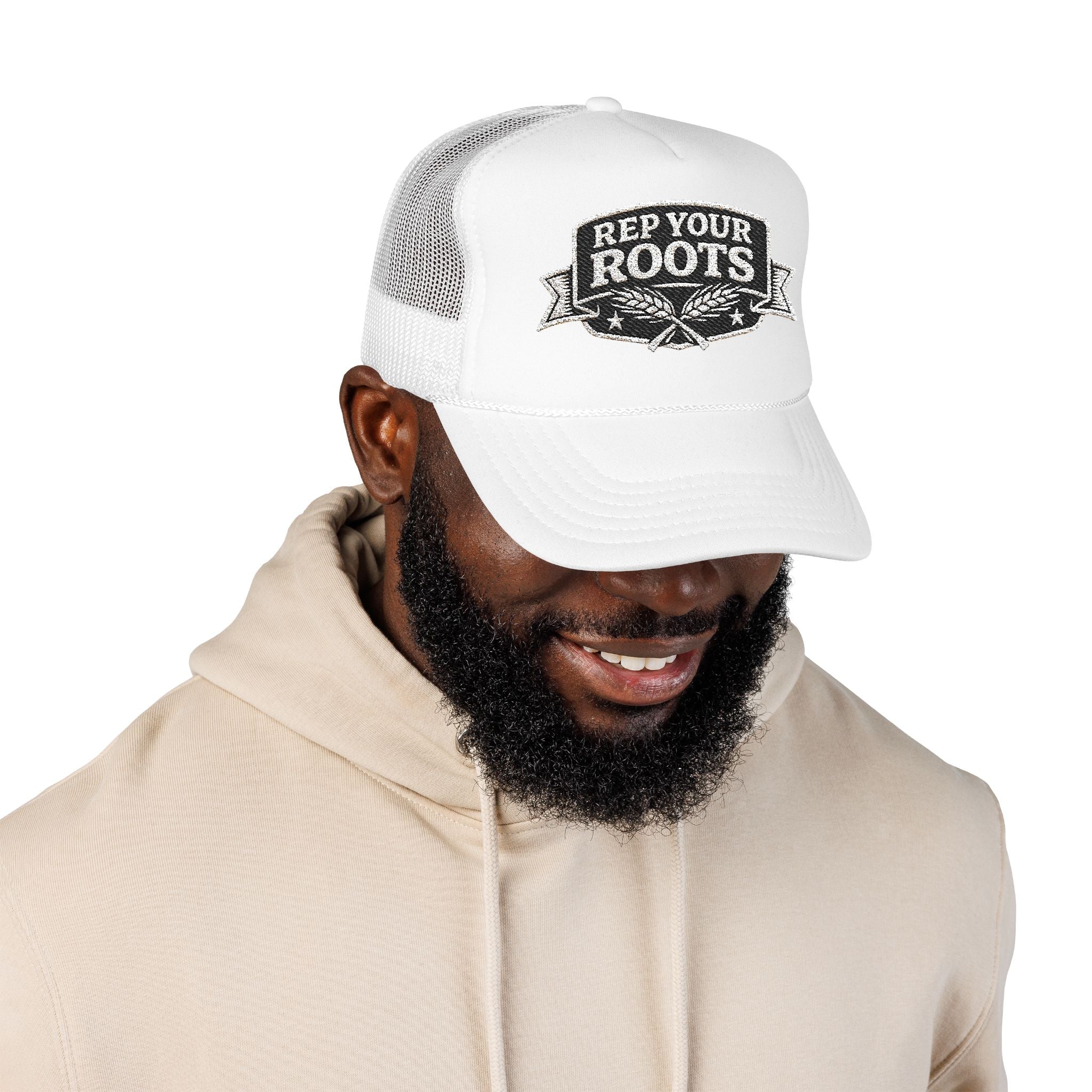 "Rep Your Roots" Foam Trucker Hat