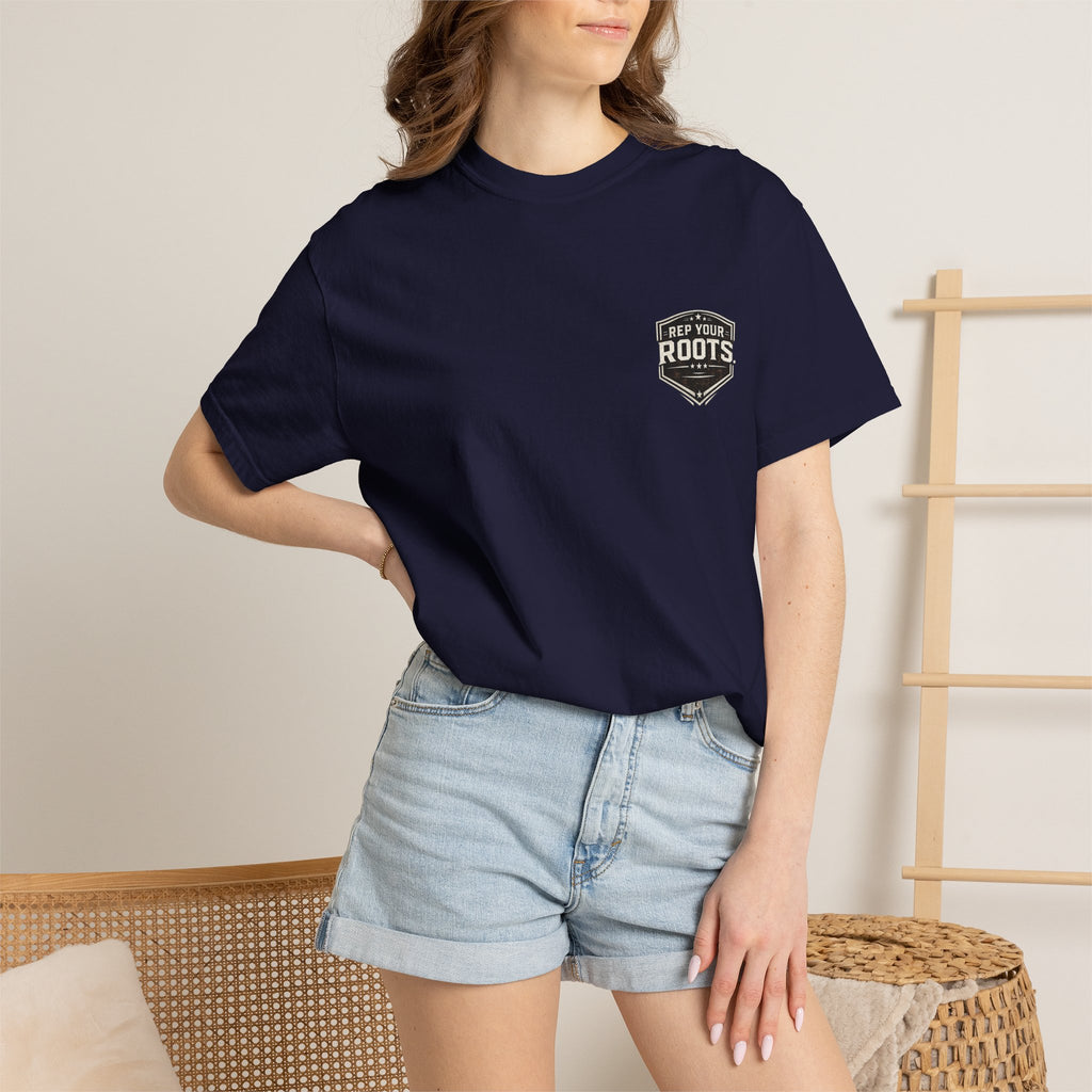 Raised On Riley™ "Rep Your Roots" Heavyweight Tee