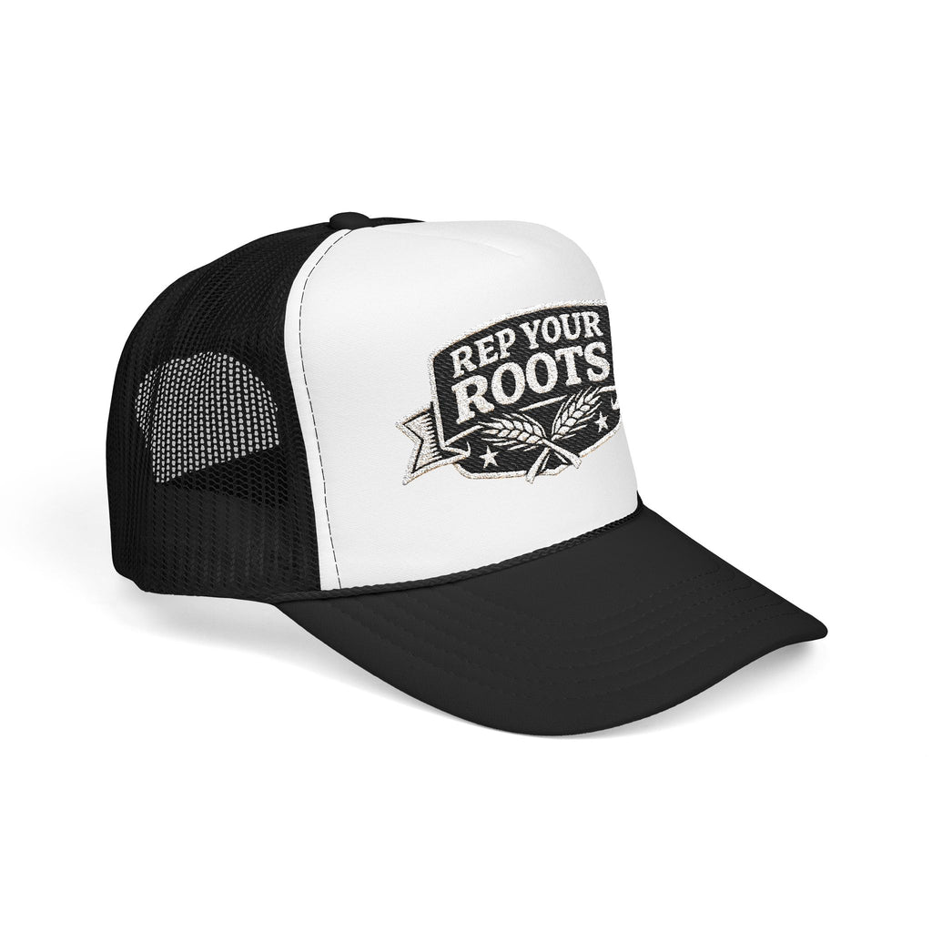 "Rep Your Roots" Foam Trucker Hat