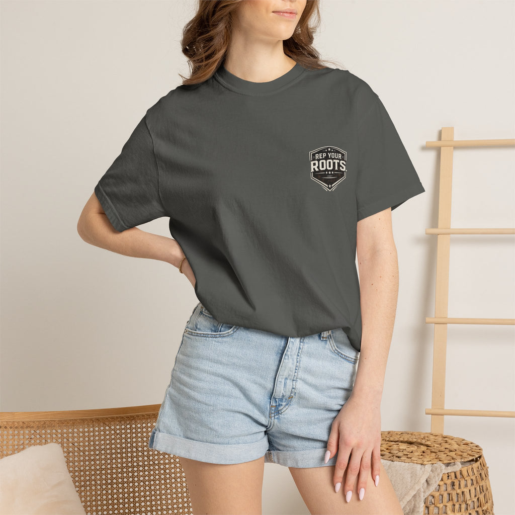 Raised On Riley™ "Rep Your Roots" Heavyweight Tee