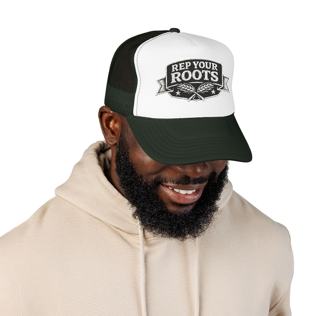 "Rep Your Roots" Foam Trucker Hat