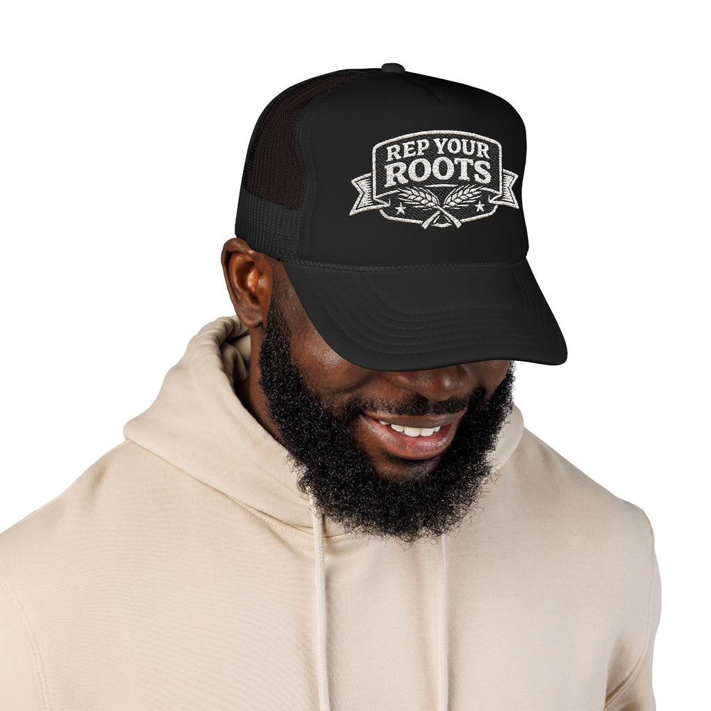 "Rep Your Roots" Foam Trucker Hat