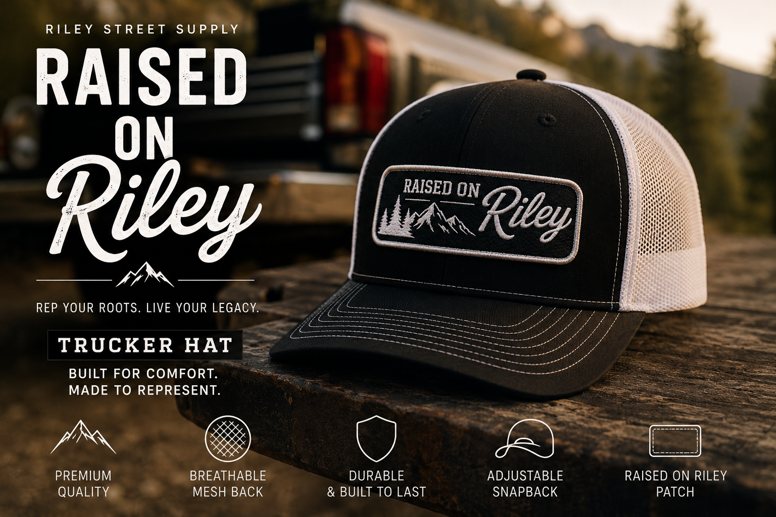 Snapback Trucker Cap