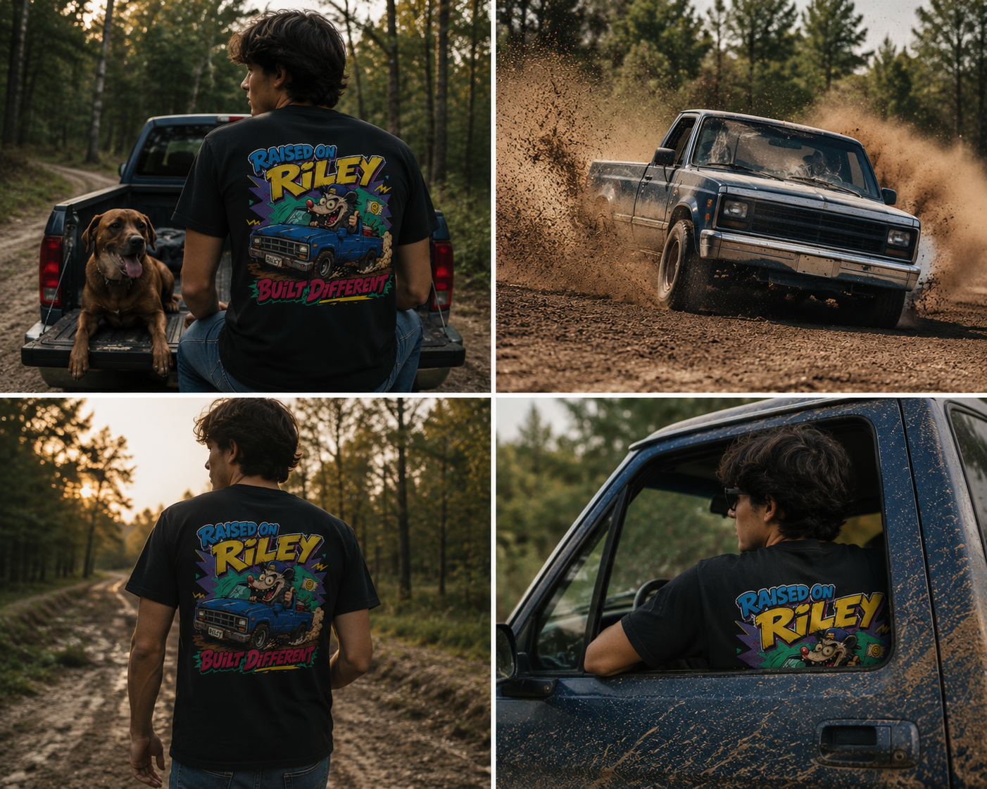 Raised on Riley™ Built Different Graphic Tee