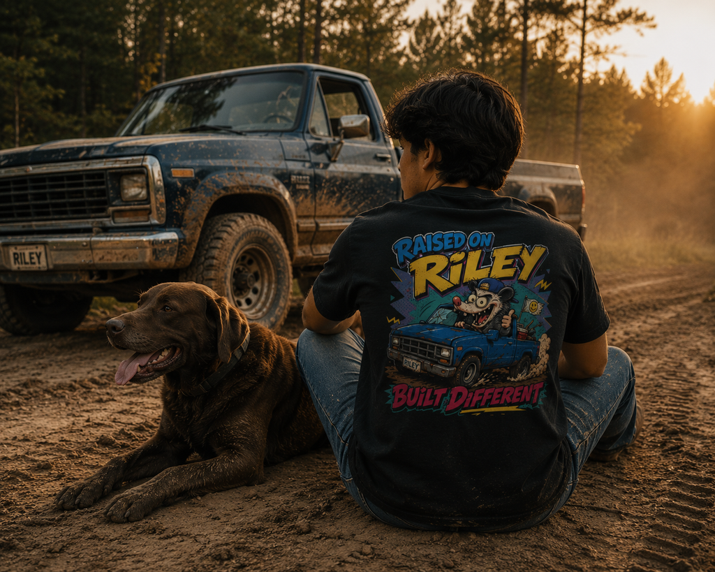 Raised on Riley™ Built Different Graphic Tee