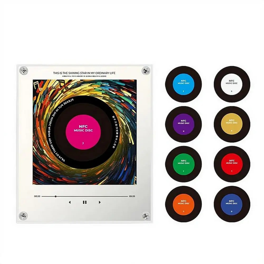 NFC Record Player Fridge Speaker