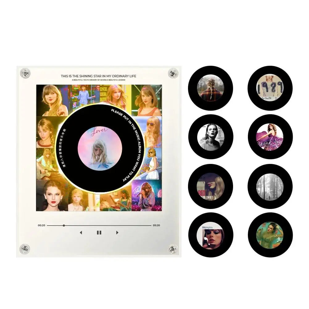 NFC Record Player Fridge Speaker