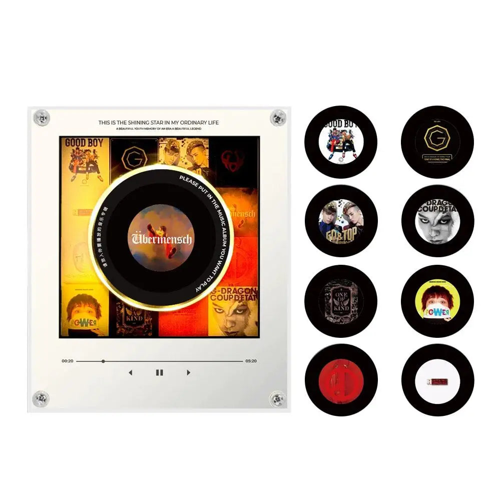 NFC Record Player Fridge Speaker