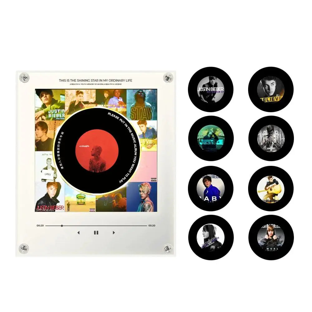 NFC Record Player Fridge Speaker