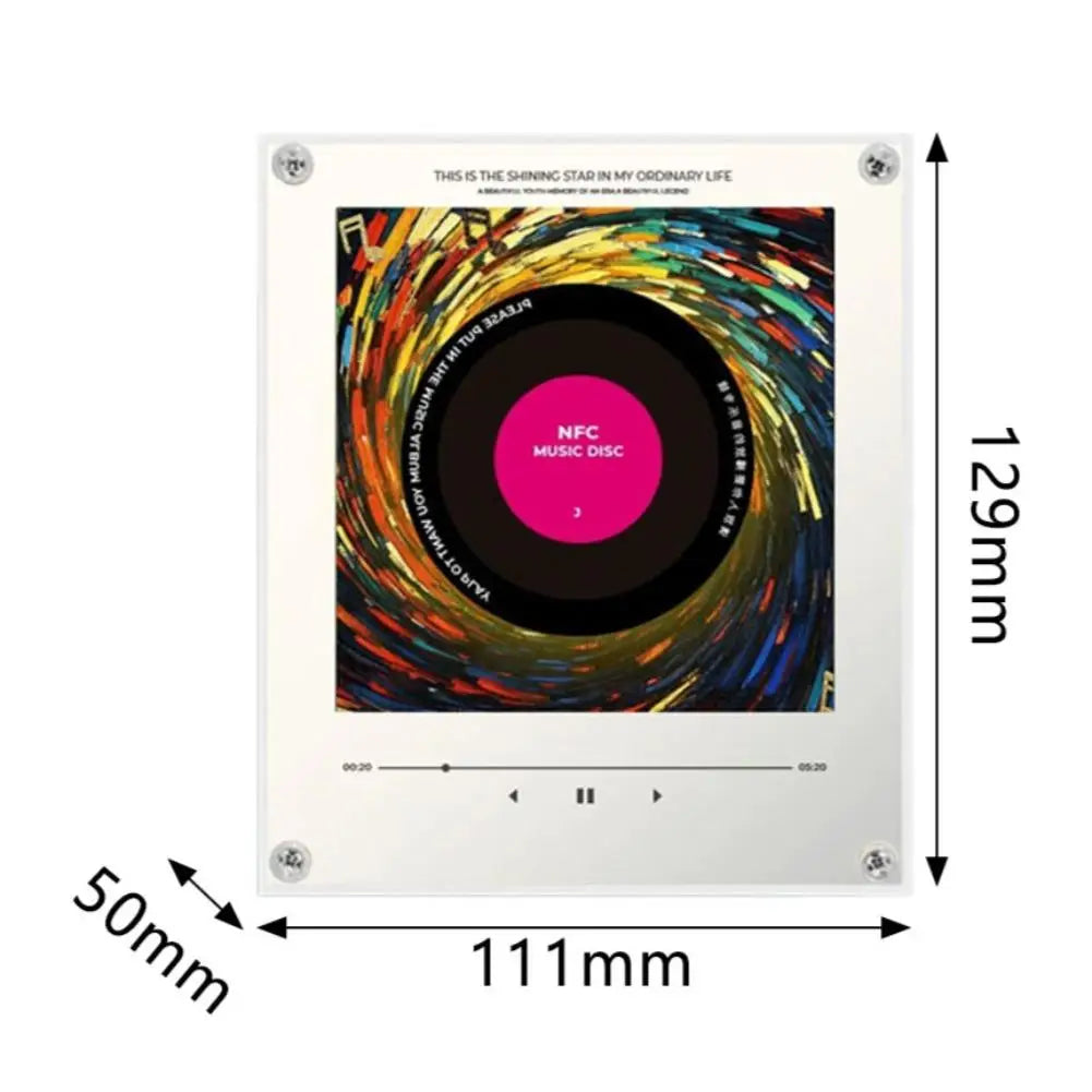 NFC Record Player Fridge Speaker