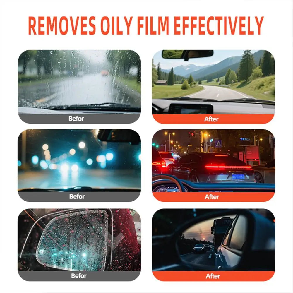 Rain Repellent Windshield Treatment